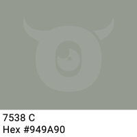 PP-adhesive tape with logo print - 1-color - 66 m dark gray #949A90 - best value