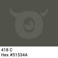 PP-adhesive tape with logo print - 1-color - 66 m dark slate gray #51534A - best value