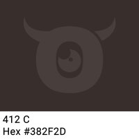 PP-adhesive tape with logo print - 1-color - 66 m very dark brown #382F2D - best value