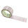 PP-adhesive tape with logo print - 1-color - 66 m dark dusky pink #AB989D - best value