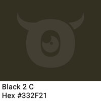 PP-adhesive tape with logo print - 1-color - 66 m very dark olive #332F21 - best value