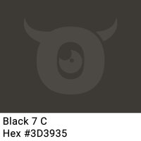 PP-adhesive tape with logo print - 1-color - 66 m dark slate gray #3D3935 - best value