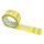 PVC-Klebeband mit Logo Druck - 66 m Gelb #F4DA40