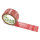 PVC-Klebeband mit Logo Druck - 66 m Dunkles Rot #9E2A2B