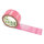 PVC-Klebeband mit Logo Druck - 66 m Leuchtendes Pink #F65275