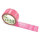 PVC-Klebeband mit Logo Druck - 66 m Leuchtendes Pink #EF426F