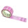 PVC-Klebeband mit Logo Druck - 66 m Helles Pink #F277C6