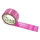 PVC-Klebeband mit Logo Druck - 66 m Dunkles Rosa #AE2573