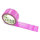 PVC-Klebeband mit Logo Druck - 66 m Dunkles Pink #D539B5