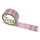 Papier-Klebeband mit Logo Druck - 50 m Helles Rosa #A56E87