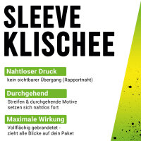 One-time cost: sleeve printing plate for 2-color print