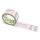 PVC-adhesive tape with logo print - 1-color - 66 m light pink #F7CED7