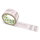 Paper-adhesive tape with logo print - 1-color - 50 m light pink #F4CDD4