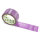 PVC-adhesive tape with logo print - 1-color - 66 m medium purple - CMYK 7/50/0/49