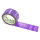 PVC-adhesive tape with logo print - 1-color - 66 m dark violet - CMYK 40/77/0/38