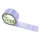 PVC-adhesive tape with logo print - 1-color - 66 m light lavender - CMYK 32/34/0/21