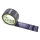 Paper-adhesive tape with logo print - 1-color - 50 m very dark violet - CMYK 42/50/0/80
