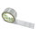 PP-adhesive tape with logo print - 1-color - 66 m dark gray - RGB (138, 141, 143) - best value