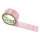 PP-adhesive tape with logo print - 1-color - 66 m light red - RGB (198, 133, 143) - best value