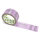 PP-Klebeband mit Logo Druck - 1-farbig - 66 m Pastellrot - RGB (178, 136, 185) - Laut abrollend