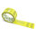 PP-adhesive tape with logo print - 1-color - 66 m vivid yellow - RGB (224, 231, 33) - best value
