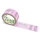 PVC-adhesive tape with logo print - 1-color - 66 m light purple - RGB (241, 167, 220)