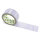 PVC-adhesive tape with logo print - 1-color - 66 m light purple - RGB (167, 162, 195)