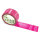 Paper-adhesive tape with logo print - 1-color - 50 m dark pink - RGB (206, 0, 88)