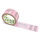 Paper-adhesive tape with logo print - 1-color - 50 m light pink - RGB (248, 163, 188)