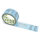 Paper-adhesive tape with logo print - 1-color - 50 m light blue - RGB (123, 175, 212)