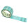 Paper-adhesive tape with logo print - 1-color - 50 m light turquoise - RGB (92, 184, 178)