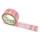 Paper packing tape with logo print - 2-color - 50 m light pink - CMYK 0/50/45/0