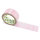 PP-Klebeband mit Logo Druck - 66 m Pastellrosa - CMYK 0/26/18/11