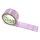 PP-adhesive tape with logo print - 1-color - 66 m dark pink - CMYK 2/28/0/36 - best value