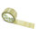 PP-adhesive tape with logo print - 1-color - 66 m dark olive - CMYK 0/4/45/37 - best value