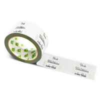 12x PP Hotmelt Tape: "Von der Weihnachtsbäckerei in deine Hände" (From the Christmas Bakery to Your Hands) · 50 mm × 66