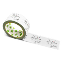 12x PVC Tape: "Herzlichen Dank mit Herz 002" (Heartfelt Thanks with a Heart) · 50 mm × 66 m