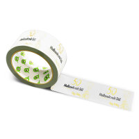 12x PVC Tape: "50 Halbzeit mit Stil" (50 – Halftime with Style) · 50 mm × 66 m