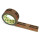 24x Papier Klebeband bedruckt mit Motto: In diesem Paket 100% pure Liebe - 50 m braun