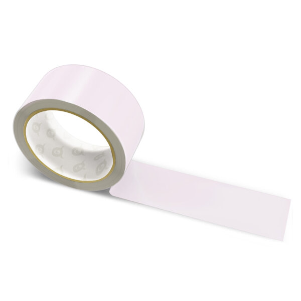 PVC packing tape light purple - 50mm x 66m - CMYK 0/7/4/11