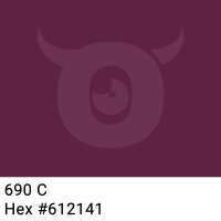 PVC packing tape dark pink - 50mm x 66m - CMYK 0/66/33/62