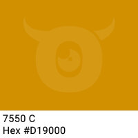 PVC Klebeband Dunkelgoldrute - 50mm x 66m - CMYK 0/31/100/18