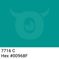 PVC packing tape vivid turquoise - 50mm x 66m - CMYK 100/0/5/22