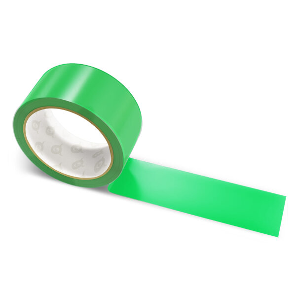 PVC packing tape bright green - 50mm x 66m - CMYK 100/0/64/31