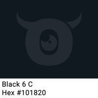 PVC packing tape black - 50mm x 66m - CMYK 50/25/0/87