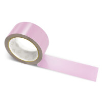 PVC packing tape light pink - 50mm x 66m - CMYK 0/25/9/21