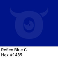 PVC Klebeband Dunkelblau - 50mm x 66m - CMYK 100/85/0/46