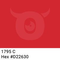 PVC packing tape dark red - 50mm x 66m - CMYK 0/82/77/18