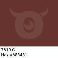 PVC Klebeband Sattelbraun - 50mm x 66m - CMYK 0/50/53/59