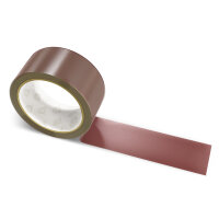 PVC packing tape very dark red brown - 50mm x 66m - CMYK...